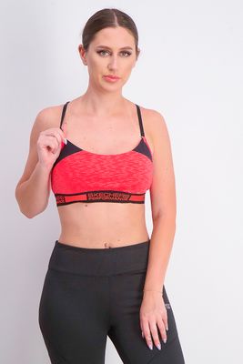 Womens Paradise Padded Sports Bra Diva Pink Womens Paradise Padded Sports Bra Diva Pink