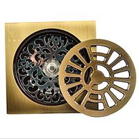 Drain Premium Design  Cool Modern Brass 1pc Floor Mounted Lightinthebox - thumbnail