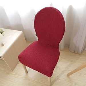 Stretch Dinning Chair Cover Slipcover Round Back Protector Cover for Dining Room Banquet Home Decor Machine Washable Lightinthebox