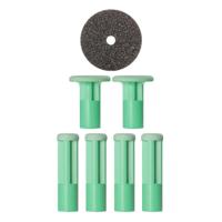 PMD Personal Microderm Green Replacement Discs - Moderate (4 Small & 2 Large) - thumbnail