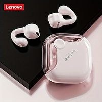 Lenovo XT61 Bluetooth Earphones Soft Ear Clip-on Sports Wireless Headphones Stereo Sound Noise Reduction HD Call Earbud with Mic Lightinthebox - thumbnail