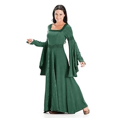 Retro Vintage Medieval Renaissance 17th Century Dress Masquerade Prom Dress Lady Viking Outlander Women's Halloween Party / Evening LARP Dress Lightinthebox Retro Vintage Medieval Renaissance 17th Century Dress Masquerade Prom Dress Lady Viking Outlander Women's Halloween Party / Evening LARP Dress Lightinthebox