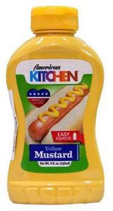 American Kitchen Yellow Mustard 236ml (040232825668)