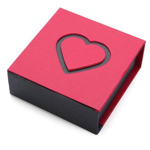 Heart Contrast Color Jewelry Boxes