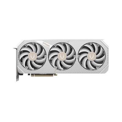 Zotac Gaming GeForce RTX 5080 Solid OC Edition Graphics Card, GDDR7 16GB 256-bit Memory, HDMI 2.1b & DP 2.1b Outputs, PCI Express 5.0, 2640 MHz Boost Clock, 30 Gbps Memory Clock - White