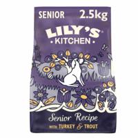 Lily'S Kitchen Senior Recipe Turkey Adult 8+ Dry Dog Food (2.5Kg)