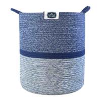 Little Story - Cotton Rope Diaper Caddy XL - Blue LS_CABA_XLBU