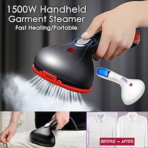 1500W Garment Steamer Fast Heating Handheld Portable Clothes Steamer Plastic Electric Iron Steam Home Travel Laundry Appliances 2 Colors miniinthebox