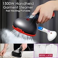 1500W Garment Steamer Fast Heating Handheld Portable Clothes Steamer Plastic Electric Iron Steam Home Travel Laundry Appliances 2 Colors miniinthebox - thumbnail