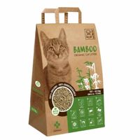 M-PETS Bamboo Organic & Biodegradable Cat Litter 10L (Pack of 2)