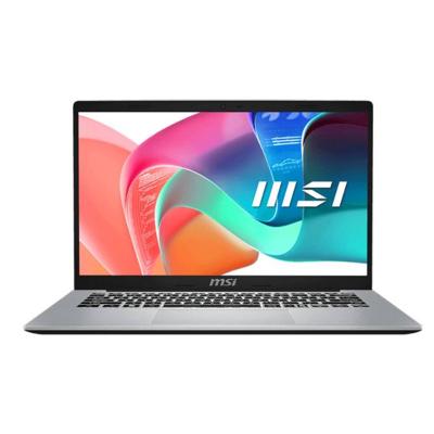 MSI Modern 14 F13MG, Intel Core i5 1335U, 8GB RAM, 512GB SSD, 14 Inch FHD, Intel Graphics, Win 11 Home, Eng-Arab Keyboard, Silver