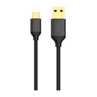 RIVERSONG HERCULES SUPER STRONG KEVLAR NYLON USB-C TO LIGHTNING 1M CL47 BLACK