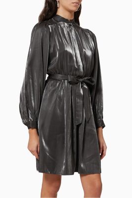Savanna Inger Mini Dress in Viscose Blend