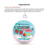 Mother Nurture Miss Berry (Strawberry & Apple) 100*2 (Pack of 2)