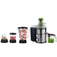 Sonashi 4 In 1 Juicer Blender Silver Black - SJB-401