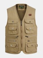 Cotton Multi Pockets Vest