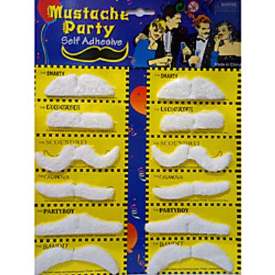 halloween masquerade fake beard, party supplies, simulation beard, big beard and eight-character hu twelve card Lightinthebox