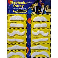halloween masquerade fake beard, party supplies, simulation beard, big beard and eight-character hu twelve card Lightinthebox - thumbnail