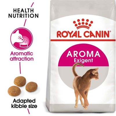 Royal Canin Feline Health Nutrition Aroma Exigent 2 Kg Cat Food