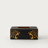 Leopard Print Tissue Holder