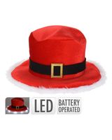Homesmiths Christmas Hat with LED Edge