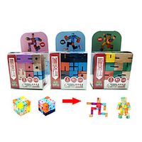 Speed Cube Set 1 pcs Magic Cube IQ Cube Wood 333 Magic Cube Puzzle Cube Professional Level Stress and Anxiety Relief Focus Toy Classic  Timeless Kid's Adults' Toy Gift miniinthebox - thumbnail