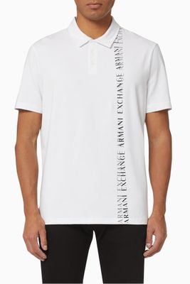 Vertical Logo Polo T-shirt Vertical Logo Polo T-shirt