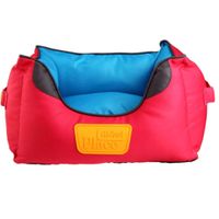 Gigwi Place Soft Bed Blue & Red Medium