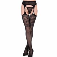 Hollow Out Fishnet Open Crotch Pantyhose