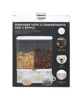 Cook Concept 3 Liter Dispenser with 2 Compartments & Bowl