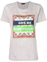 Etro paisley patch T-shirt - Grey - thumbnail