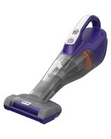 Black & Decker 12V 1.5AH Li-Ion Dustbuster Cordless Pet Hand Vacuum Purple Grey - thumbnail