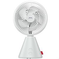 Adjustable Stand Shaking Head Strong Wind Fans Type-C Chargeable Light Portable Table Fan with Strong Wind Quiet Operation Lightinthebox - thumbnail