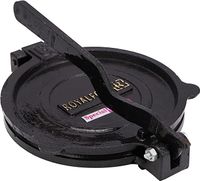 Royalford Mica Plate Chapati Press, Heavy Cast Iron Body-(Multicolor)-(RF11165)