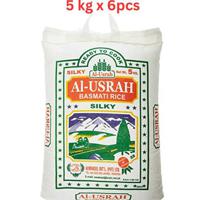 Pakistan Basmati Rice Al Usrah 5kg (Pack of 6)