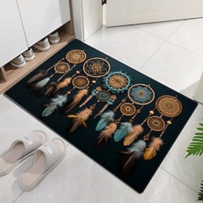 Dreamcatcher Boho Doormat Non-Slip Oil Proof Rug Indoor Outdoor Mat Bedroom Decor Bathroom Mat Entrance Rug Door Mat Lightinthebox