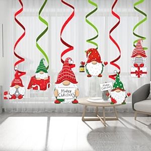 Christmas Decorations Cartoon Spiral Pendants Christmas Ceiling Pendants Christmas Spiral Ceiling Decorative Pendants Lightinthebox