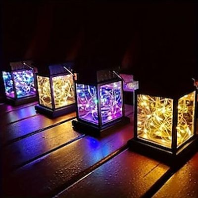 1 Pack Solar Lantern Lights, Christmas Decoration, Waterproof, Yard Garden Outdoor Hanging Decor, Halloween Decorations Lights Outdoor Lightinthebox 1 Pack Solar Lantern Lights, Christmas Decoration, Waterproof, Yard Garden Outdoor Hanging Decor, Halloween Decorations Lights Outdoor Lightinthebox