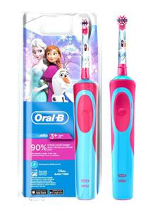 Oral Bvitality Rechargeable Kids Tooth Brush Frozen, 3+ Years, Built In 2 Minute Timer - D12.513K FROZEN