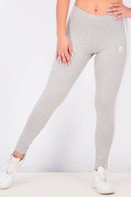 Womens 3-Stripe Tight Mid Gray Womens 3-Stripe Tight Mid Gray