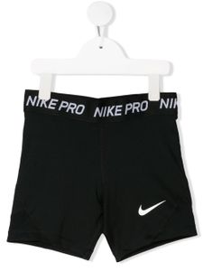 Nike Kids logo fitted shorts - Black