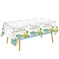 Disposable Tablecloth Rectangular Table Cloth Wrinkle Free, Decor Table Cover for Birthday Parties Holiday Celebrations Lightinthebox - thumbnail