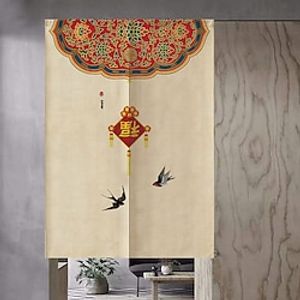 Japanese Noren Curtain Door Cover Doorway Curtain Panel Traditional Chinese Printed Door Tapestry Room Divider Curtains for Kitchen Sushi Bathroom Livingroom Bedroom miniinthebox