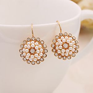Women's Drop Earrings Dangle Earrings Stylish Sweet Imitation Pearl Earrings Jewelry Gold For Date Festival 1 Pair miniinthebox