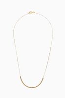Box Chain Necklace in 18kt Gold Plated Silver Box Chain Necklace in 18kt Gold Plated Silver