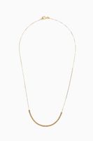 Box Chain Necklace in 18kt Gold Plated Silver - thumbnail