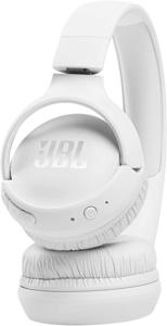 JBL Tune 520 Wireless Over-Ear Headphones with Mic, White