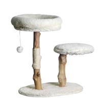 Cozy Paws Solid Wood Multi-Cat Tree - 58X45X78Cm