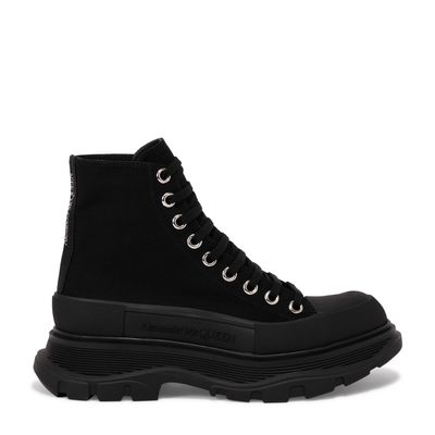 Tread canvas boots