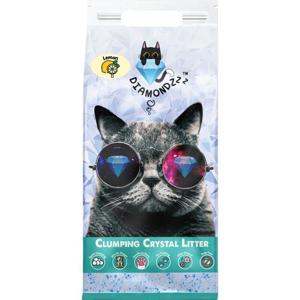 Nutrapet Diamondzzz Clumping Cat Litter Silica Gel Lemon - 2.7Kg